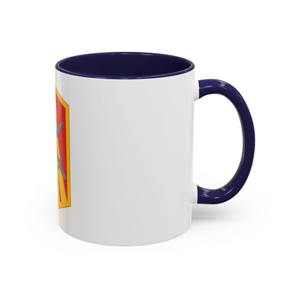 214th Field Artillery Brigade (U.S. Army) Accent Coffee Mug