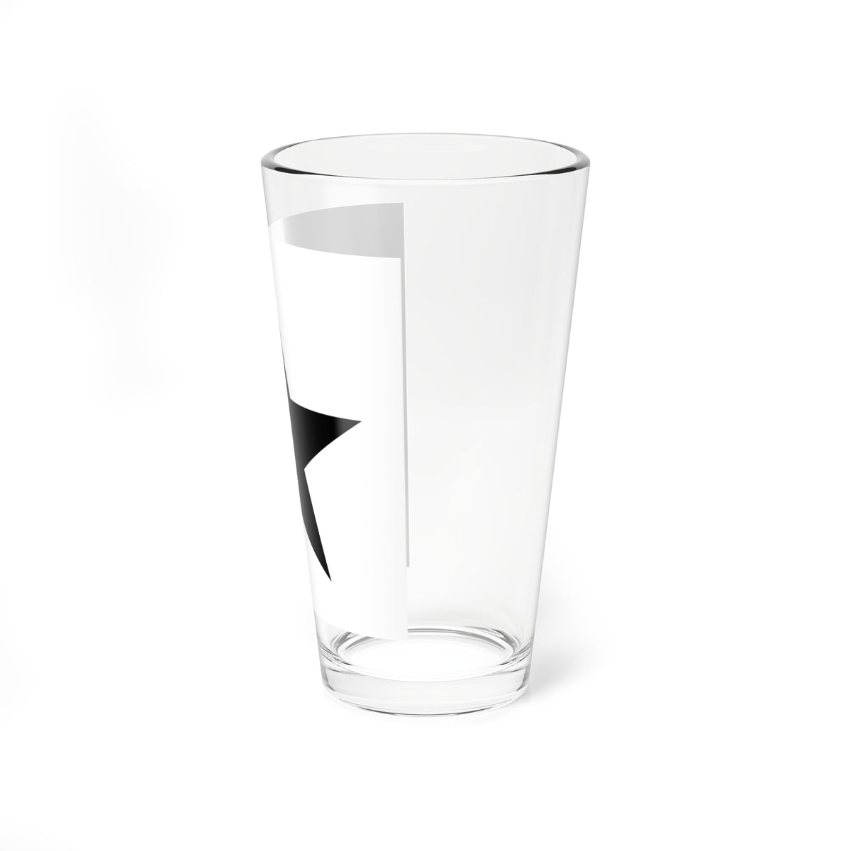 Japanese Crest GinboshiWhite background (Japan) (Coat of Arms) Pint Glass 16oz
