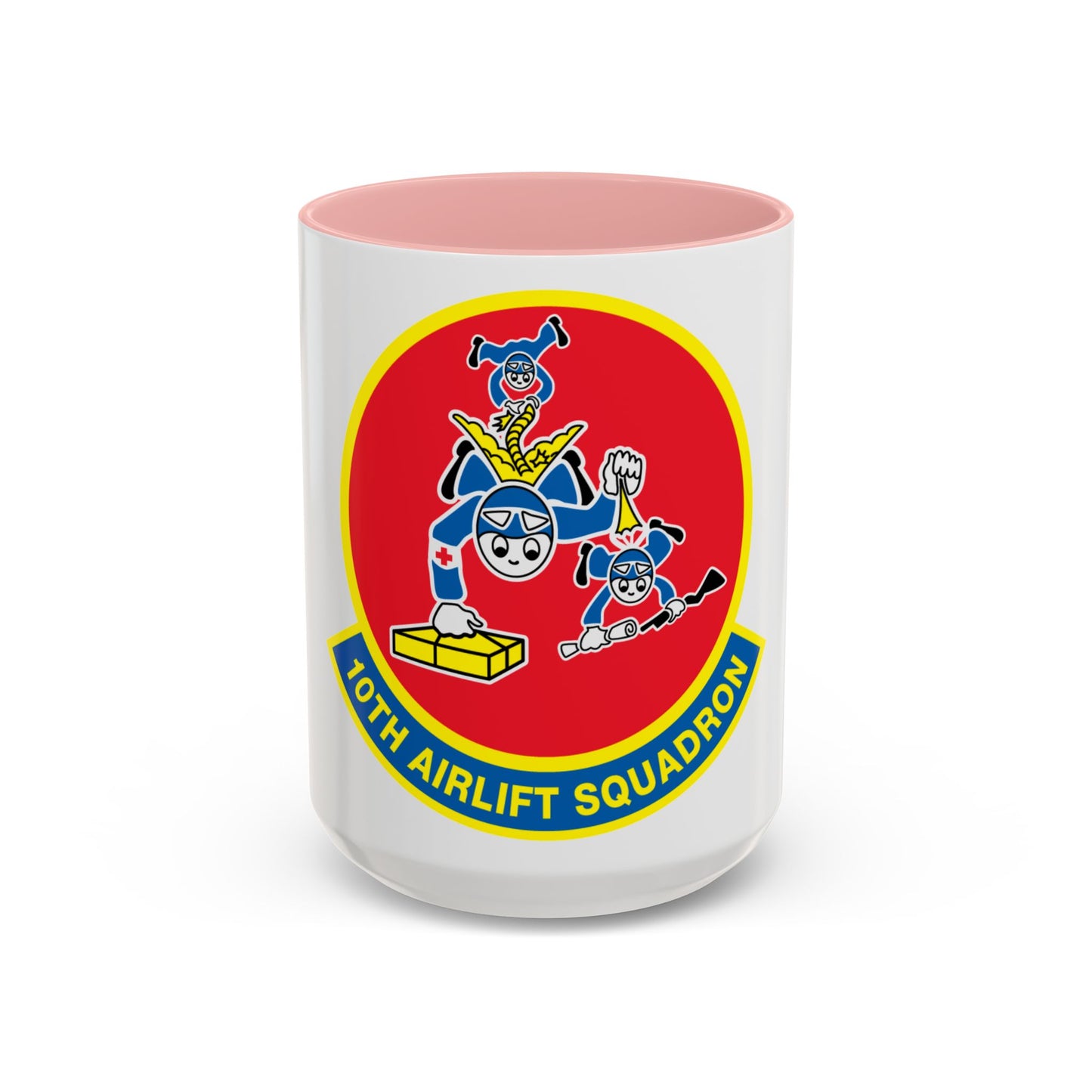 10th Airlift Squadron (U.S. Air Force) Accent Coffee Mug