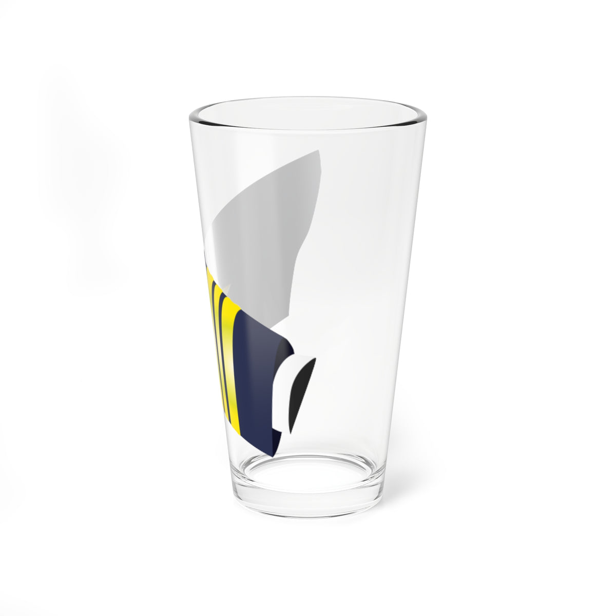 SS.OO.7.  CDE   GALA   (Chile) (Military Rank) Pint Glass 16oz