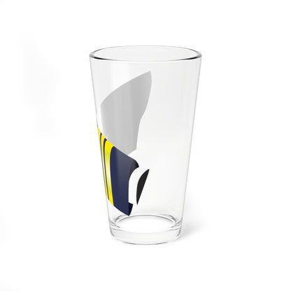 SS.OO.7.  CDE   GALA   (Chile) (Military Rank) Pint Glass 16oz