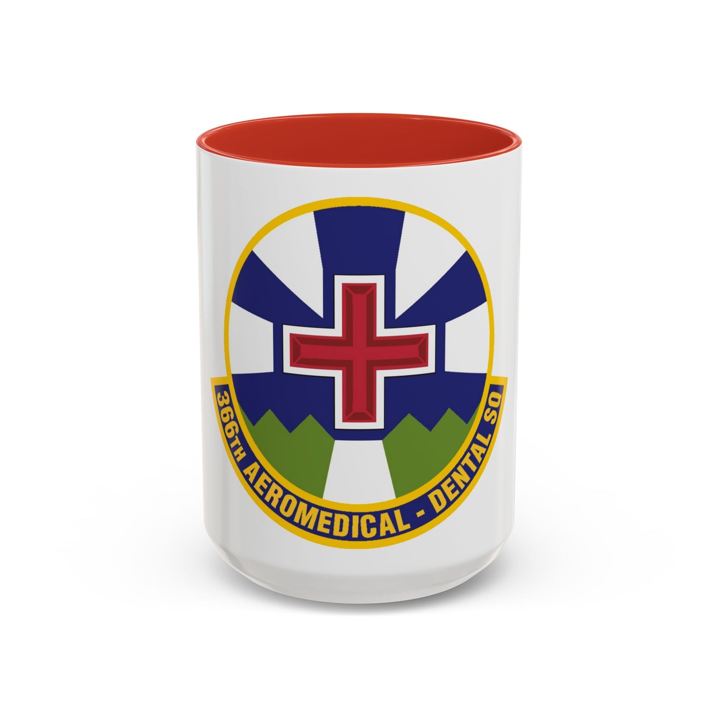 366th Aeromedical Dental Squadron (U.S. Air Force) Accent Coffee Mug