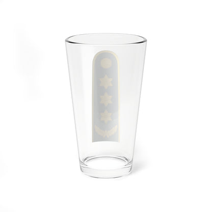 18 Lithuania Air Force COL (Lithuania) (Military Rank) Pint Glass 16oz