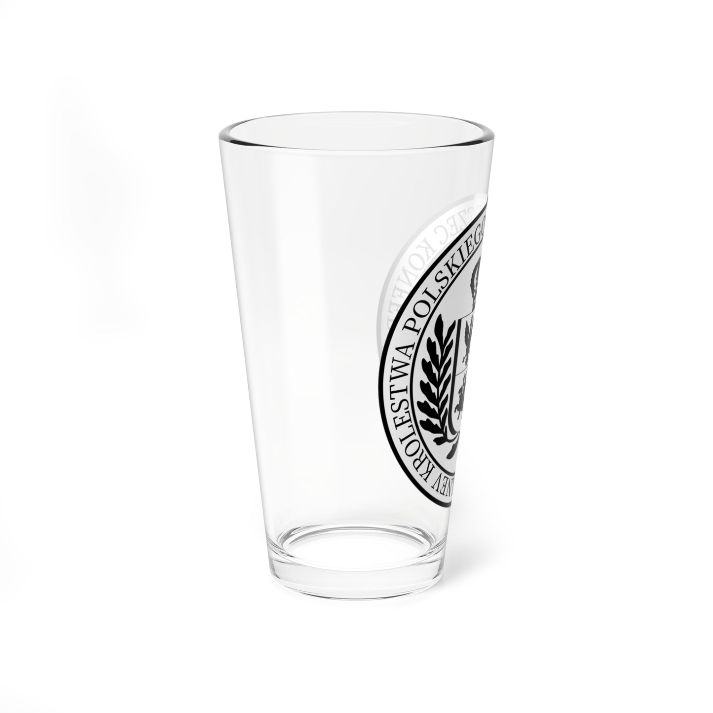 Seal of the General Confederation of the Kingdom of Poland (Poland) (Coat of Arms) Pint Glass 16oz