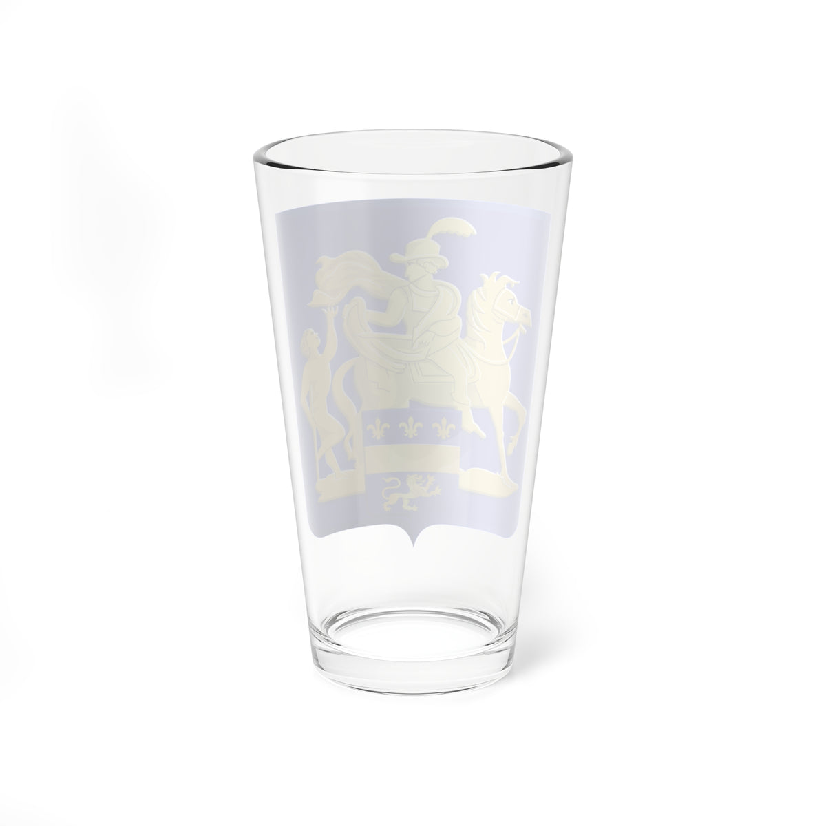 Overijse wapen (Belgium) (Coat of Arms) Pint Glass 16oz