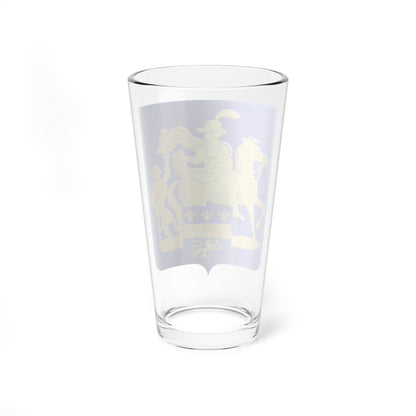 Overijse wapen (Belgium) (Coat of Arms) Pint Glass 16oz