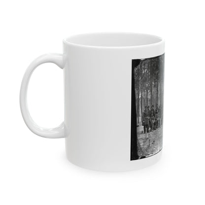 Petersburg, Virginia. Officers Of 114th Pennsylvania Infantry (U.S. Civil War) White Coffee Mug