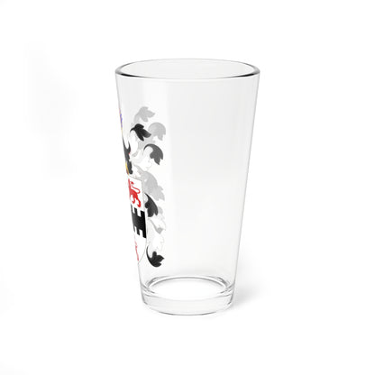 Coat of Arms of William Coddington (United States) (Coat of Arms) Pint Glass 16oz