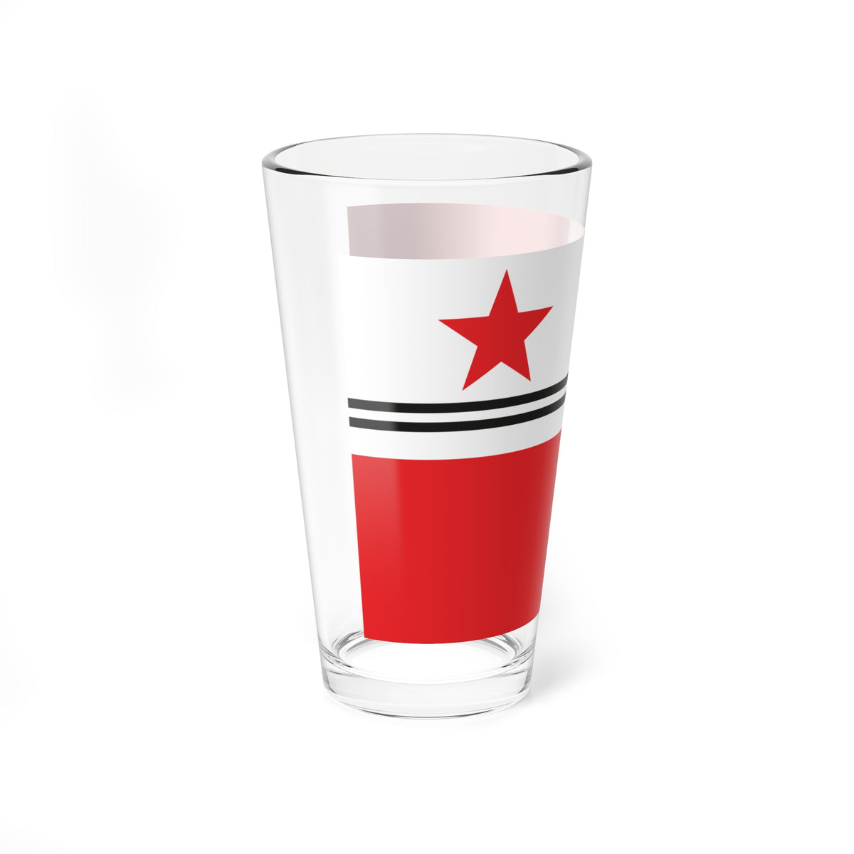 Proposed PRC national flags 013 (China) Pint Glass 16oz