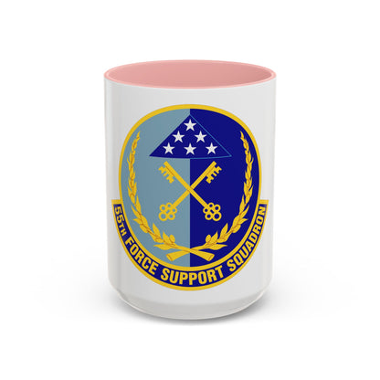 55th Force Support Squadron (U.S. Air Force) Accent Coffee Mug