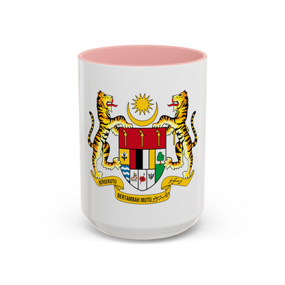 Coat of arms of Malaysia (1973-1982) - Accent Coffee Mug