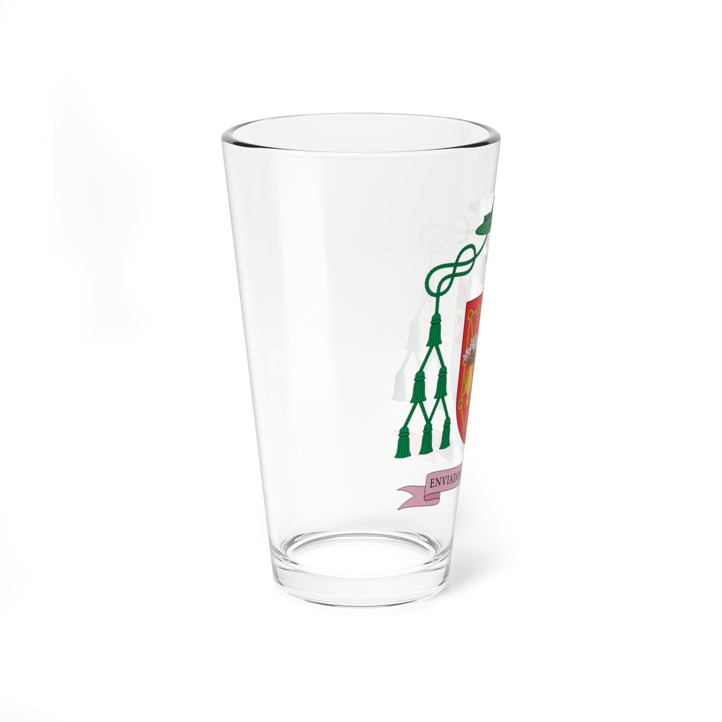 Escudo de Javier Azagra Labiano (Spain) (Coat of Arms) Pint Glass 16oz