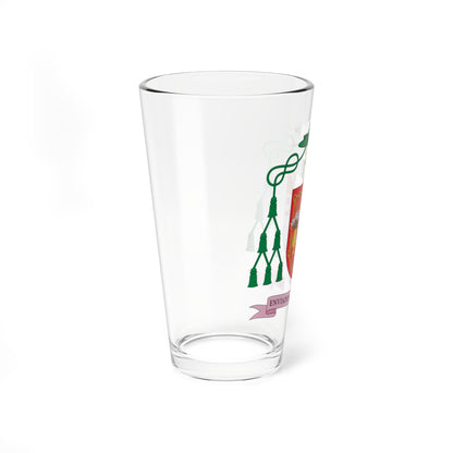 Escudo de Javier Azagra Labiano (Spain) (Coat of Arms) Pint Glass 16oz