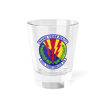 902d Comptroller Squadron (U.S. Air Force) Shot Glass 1.5oz