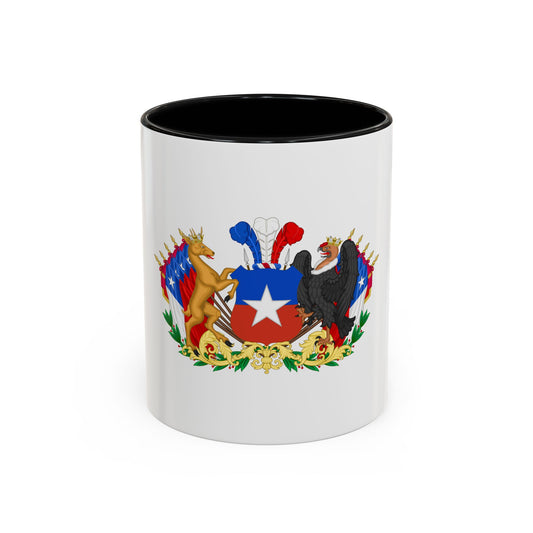 Greater Coat of Arms of Chile (1834-1920) - Accent Coffee Mug