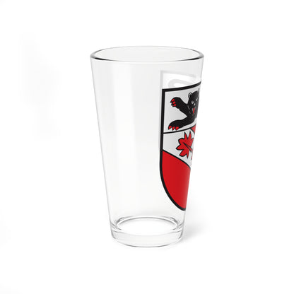 DEU Arnach COA (Germany) (Coat of Arms) Pint Glass 16oz