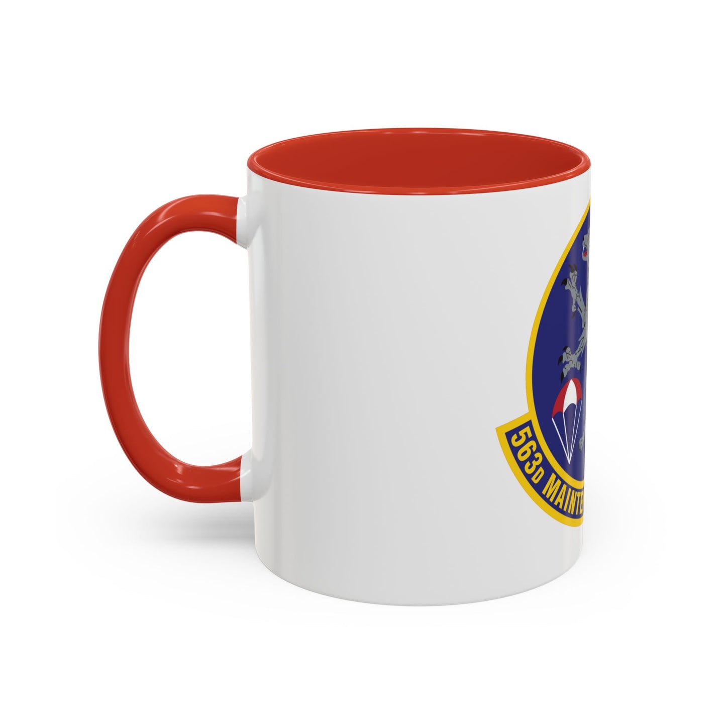 563d Maintenance Squadron (U.S. Air Force) Accent Coffee Mug