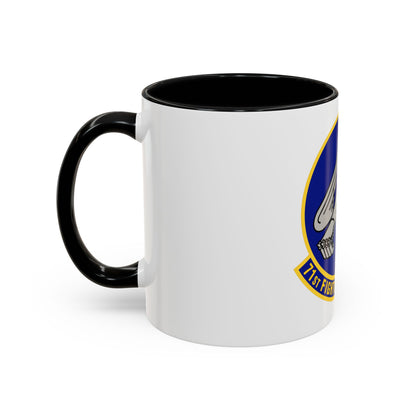 71 Fighter Training Squadron ACC (U.S. Air Force) Accent Coffee Mug