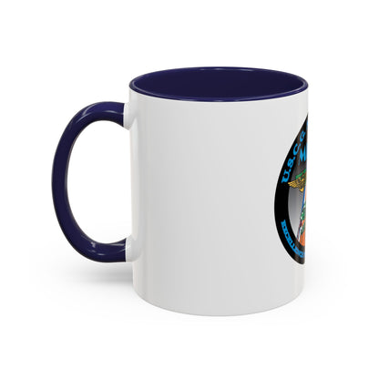 USCG Air Station Miami (U.S. Coast Guard) Accent Coffee Mug