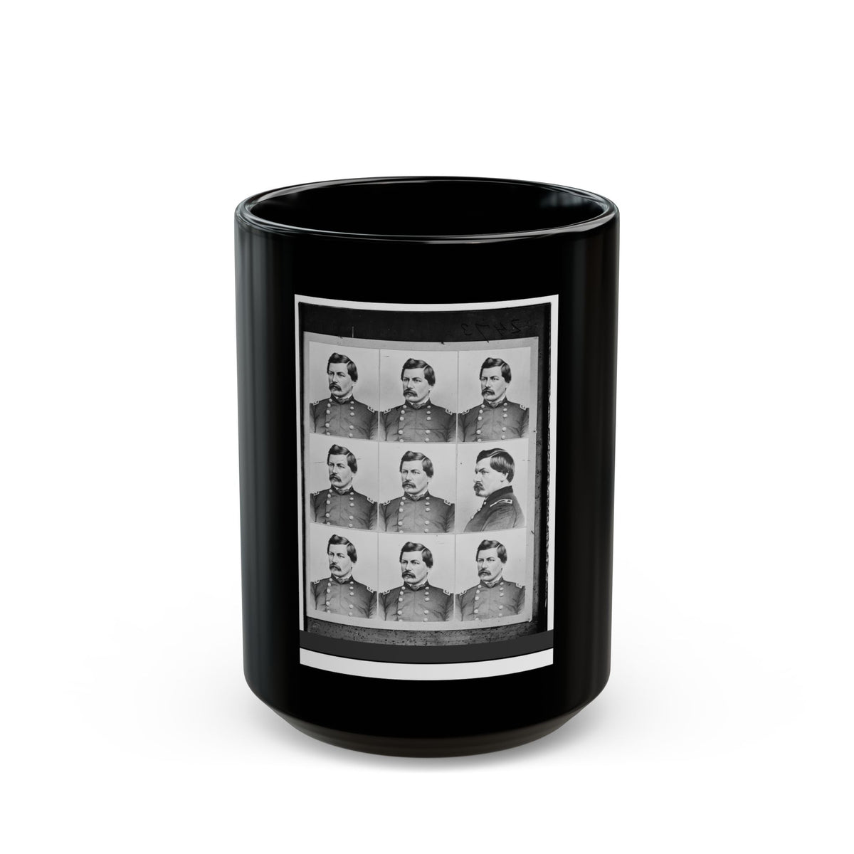 George B. Mcclellan 007 (U.S. Civil War) Black Coffee Mug
