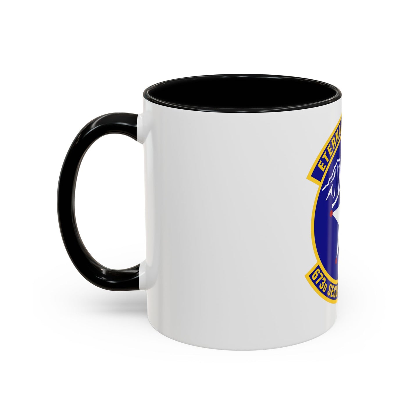 673 Security Forces Squadron PACAF (U.S. Air Force) Accent Coffee Mug