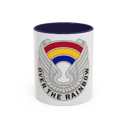 142 Aviation Regiment (U.S. Army) Accent Coffee Mug