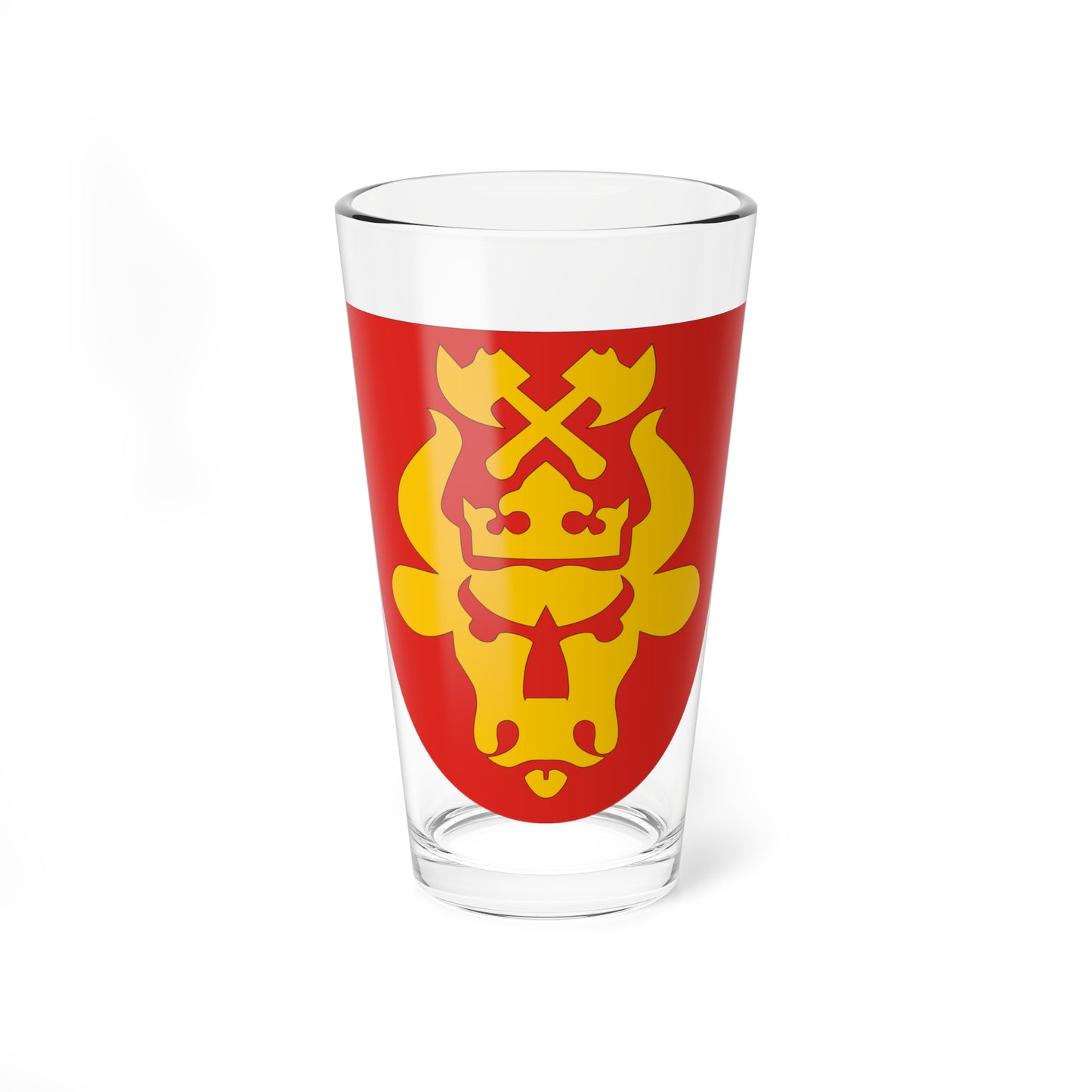 Coat of arms of Võhma (Estonia) (Coat of Arms) Pint Glass 16oz