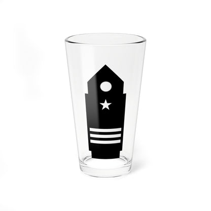 SS.OO.8.  CDB   CASACA   (Chile) (Military Rank) Pint Glass 16oz