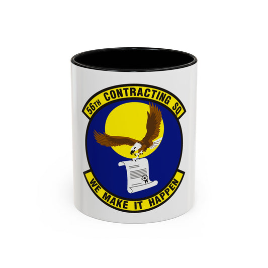56th Contracting Squadron (U.S. Air Force) Accent Coffee Mug
