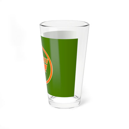 Flag of Ginoza Okinawa (Japan) Pint Glass 16oz