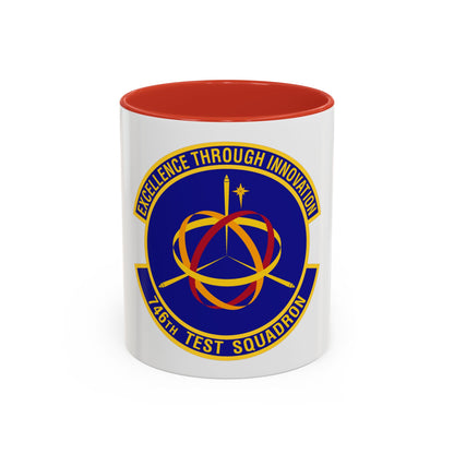 746th Test Squadron (U.S. Air Force) Accent Coffee Mug