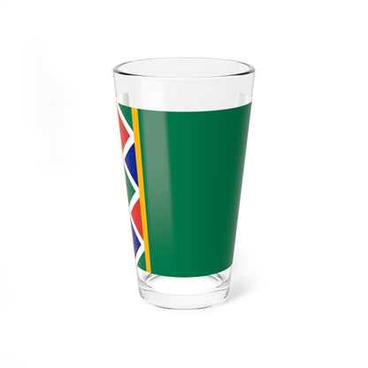 South Africa Flag Proposals 1993 Shortlist No.1 (South Africa) Pint Glass 16oz