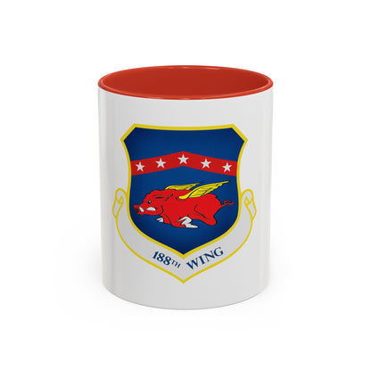 188th Wing (U.S. Air Force) Accent Coffee Mug