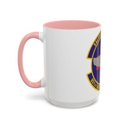 931 Aerospace Medicine Squadron AFRC (U.S. Air Force) Accent Coffee Mug