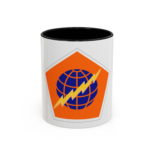 505 Signal Brigade (U.S. Army) Accent Coffee Mug