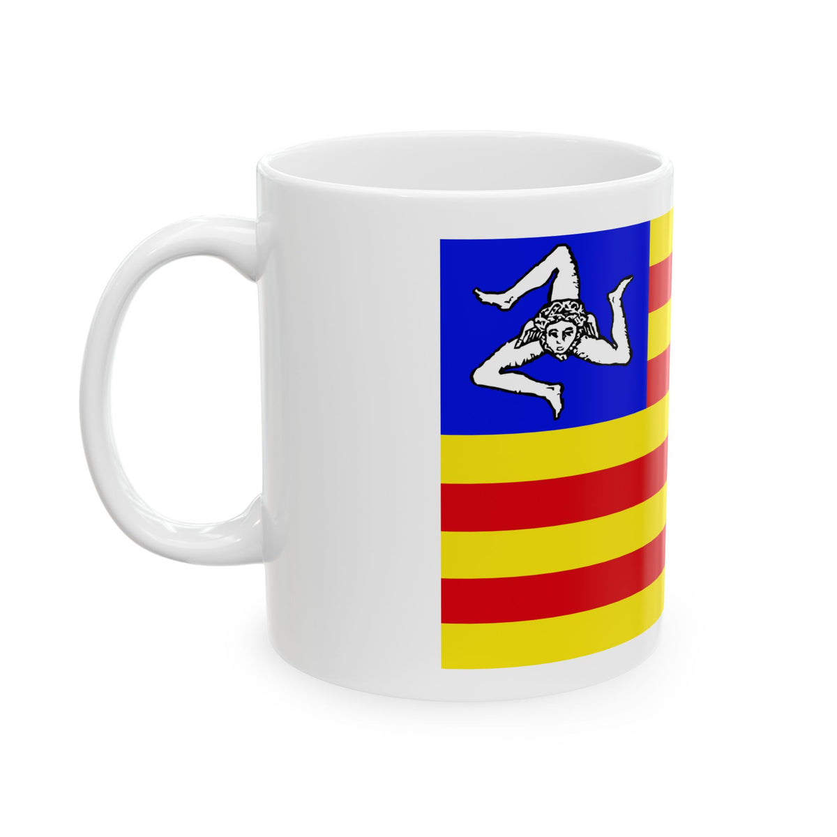Sicilianindependentism (Italy) White Coffee Mug