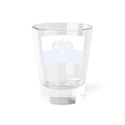 Flag of Vas County Hungary - Shot Glass 1.5oz