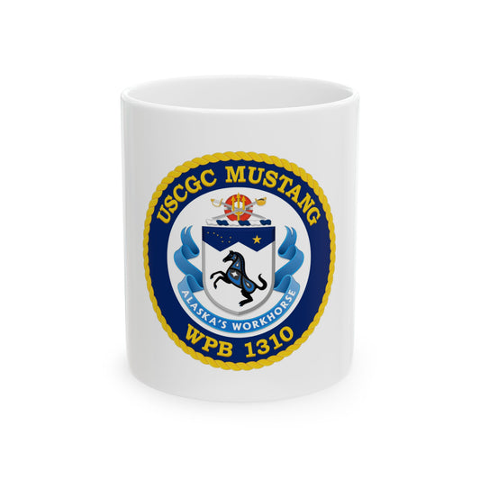 USCGC Mustang WPB 1310 (U.S. Coast Guard) White Coffee Mug