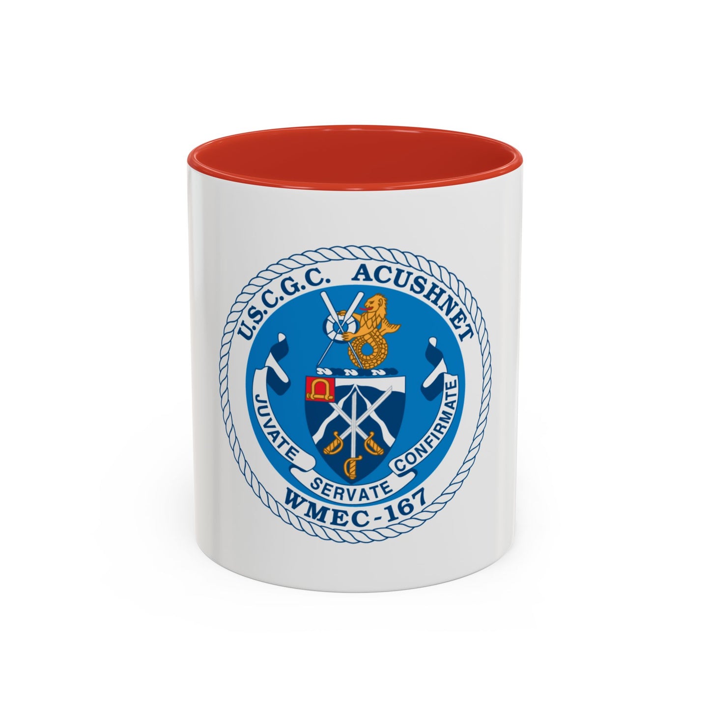 USCGC Acushnet WMEC 167 (U.S. Coast Guard) Accent Coffee Mug