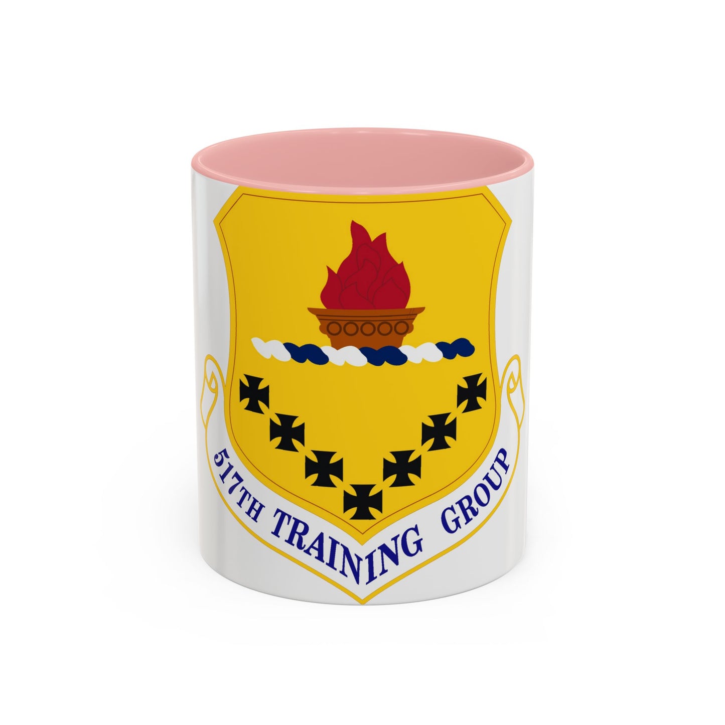 517 Training Group AETC (U.S. Air Force) Accent Coffee Mug