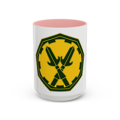 290 Military Police Brigade 3 (U.S. Army) Accent Coffee Mug