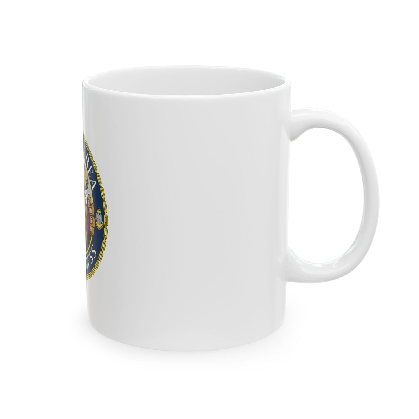 USCG Buffalo Area Cheifs Mess (U.S. Coast Guard) White Coffee Mug