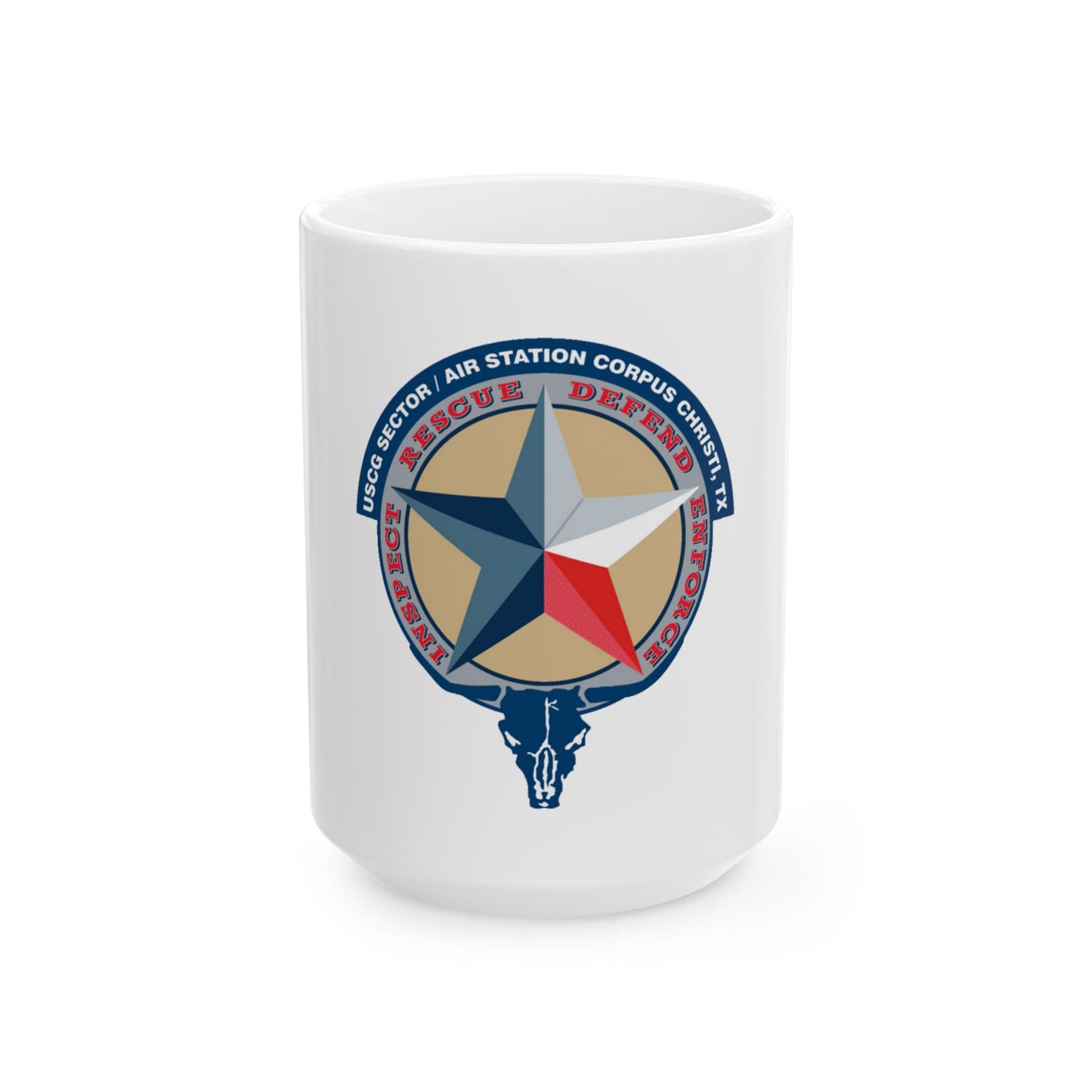 USCG Sector AS Corpus ChristiTX (U.S. Coast Guard) White Coffee Mug