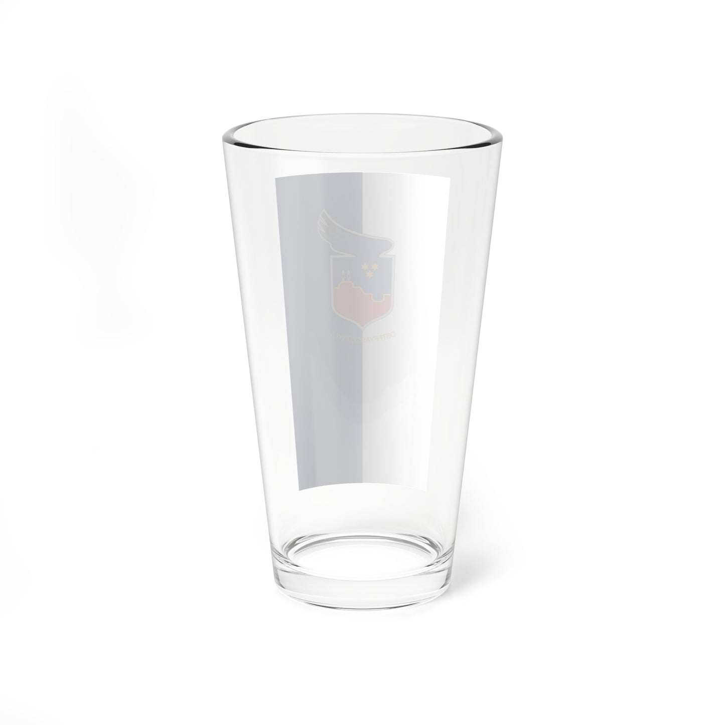 Flag of Ostffyasszonyfa (Hungary) Pint Glass 16oz