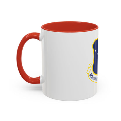 611th AOC (U.S. Air Force) Accent Coffee Mug