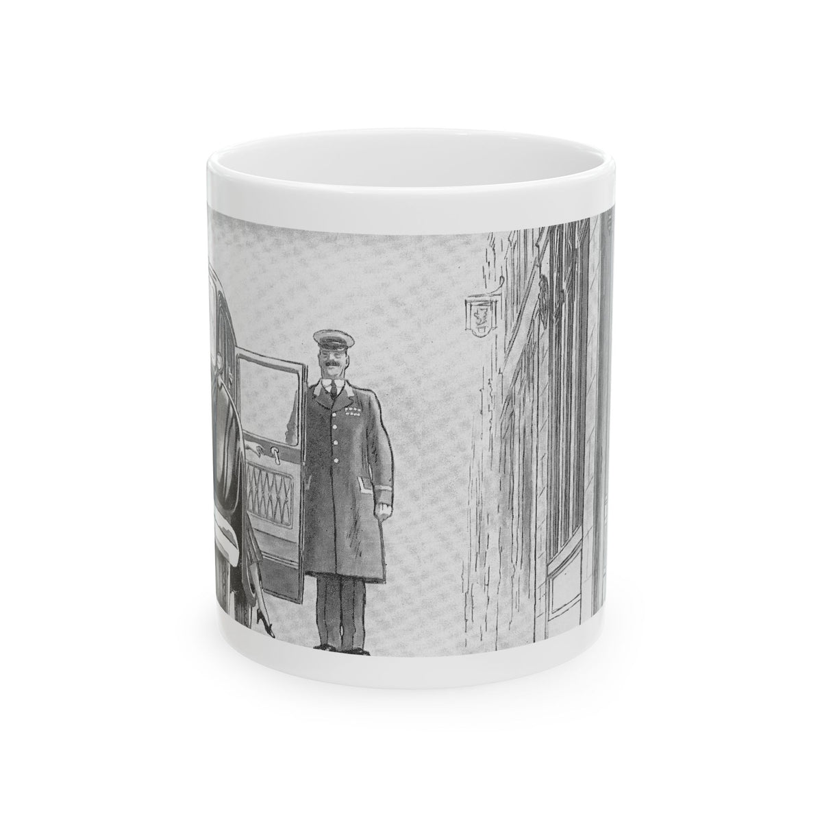Fancy Town (1) - White Coffee Mug