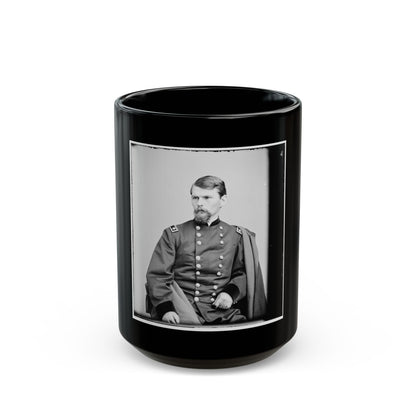 Portrait Of Maj. Gen. Emory Upton, Officer Of The Federal Army (U.S. Civil War) Black Coffee Mug