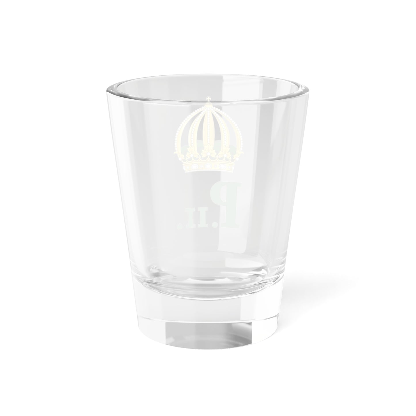 Imperial Monogram of Emperor Pedro II of Brazil Variant (Brazil) (Coat of Arms) Shot Glass 1.5oz