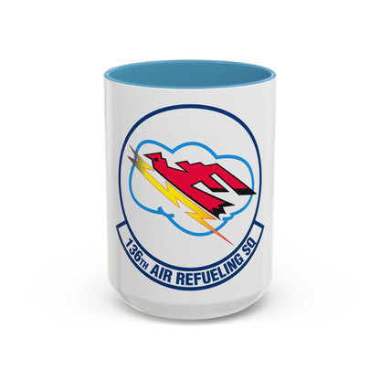 136 Air Refueling Squadron (U.S. Air Force) Accent Coffee Mug