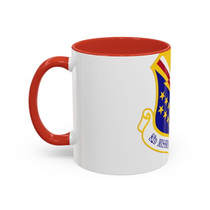 82d Mission Support Group (U.S. Air Force) Accent Coffee Mug